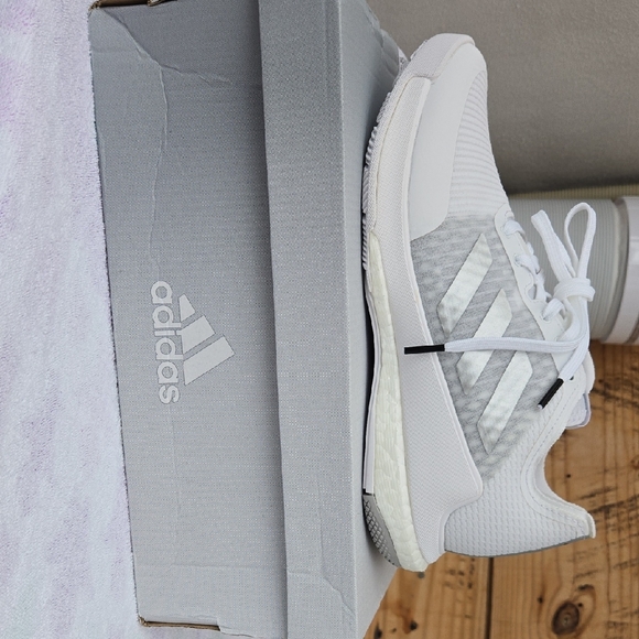 Adidas CrazyFlight W White Sneakers Size8 - Picture 5 of 8